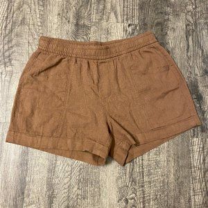 Old Navy High-Waisted Linen Blend Utility Shorts